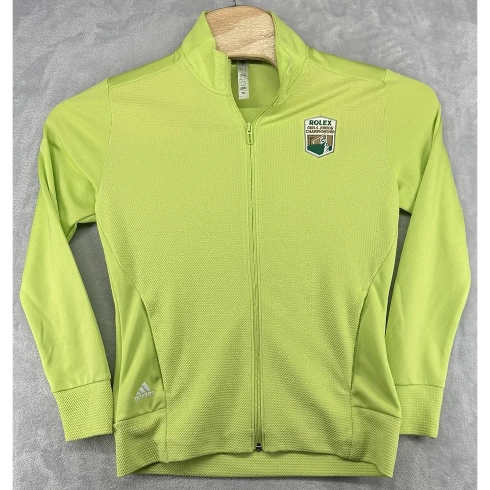 Adidas Rolex Girls Junior Championship AJGA Golf LS‎ Full-Zip Jacket Women's M